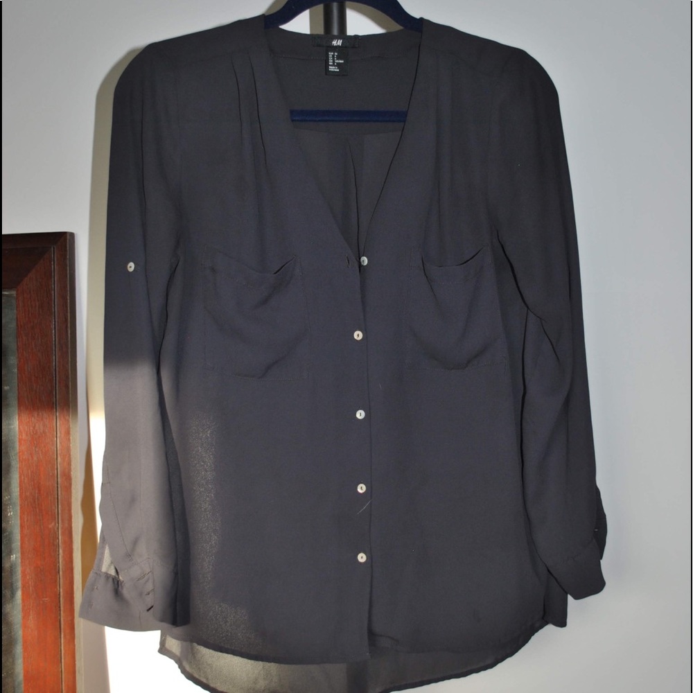 Sheer blouse